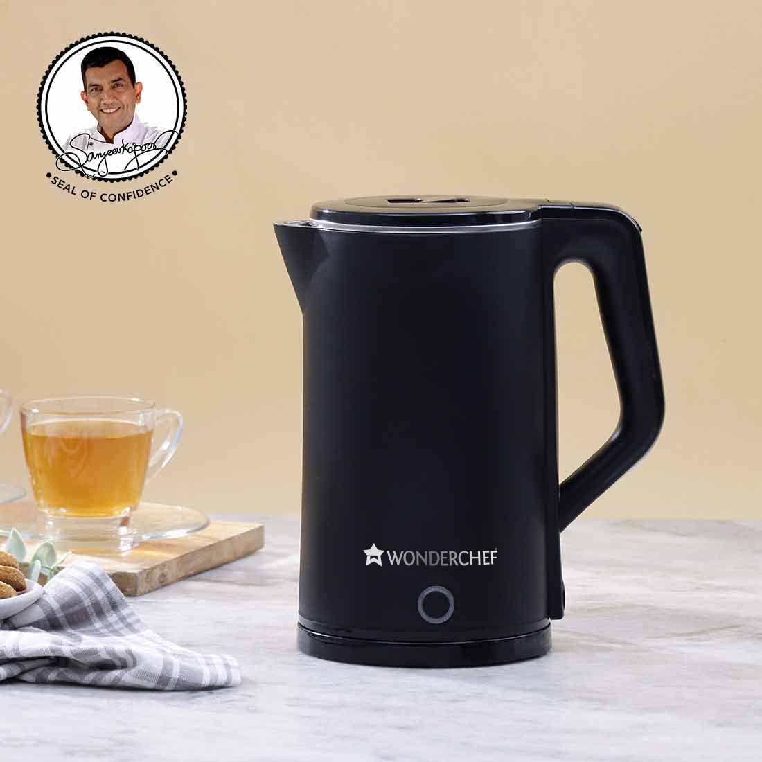 COOL-TOUCH Electric Kettle Black, 1500 W Buy Kettle Online