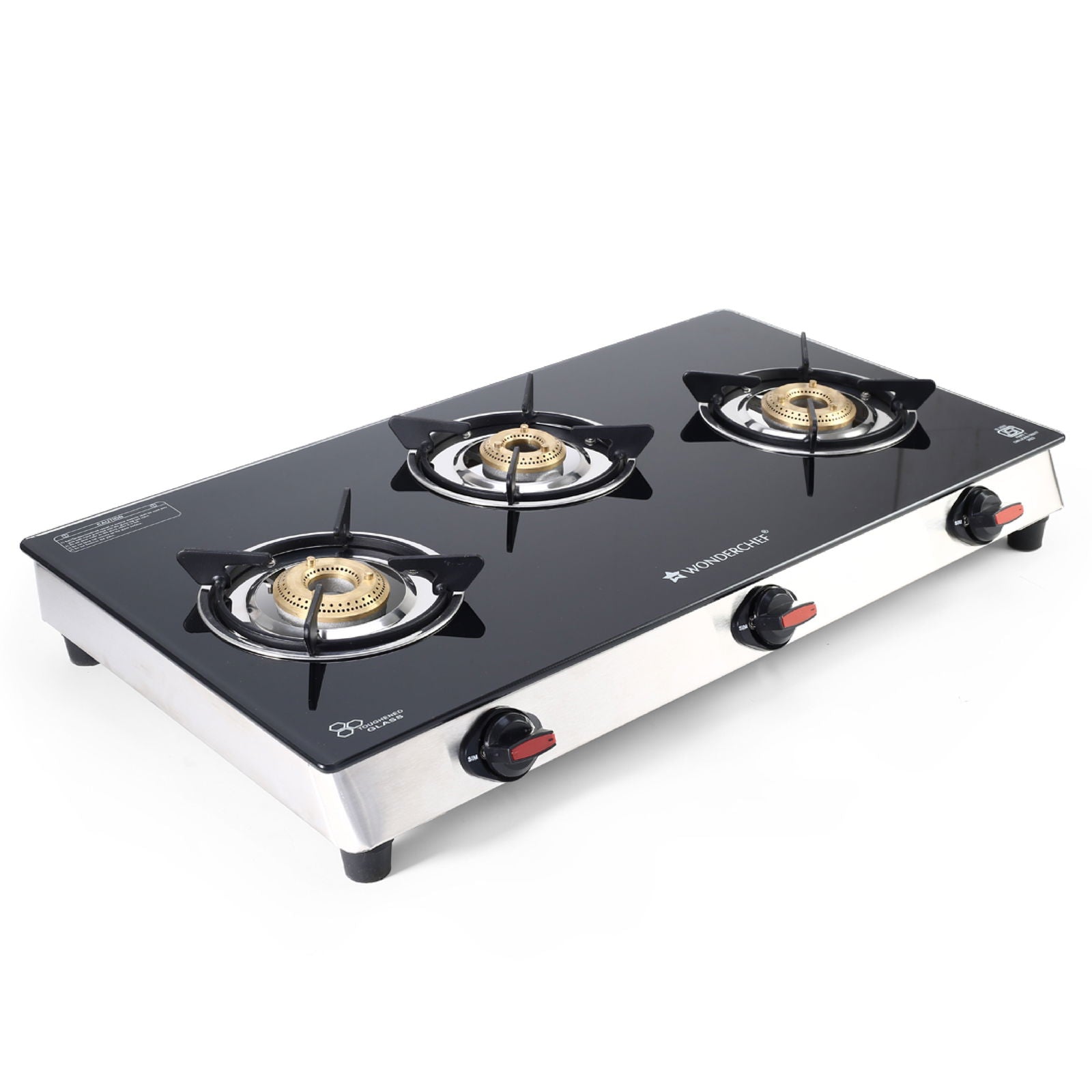 Galaxy Burner Auto Cooktop 6mm Toughened Glass Piezo Auto Ignition Years