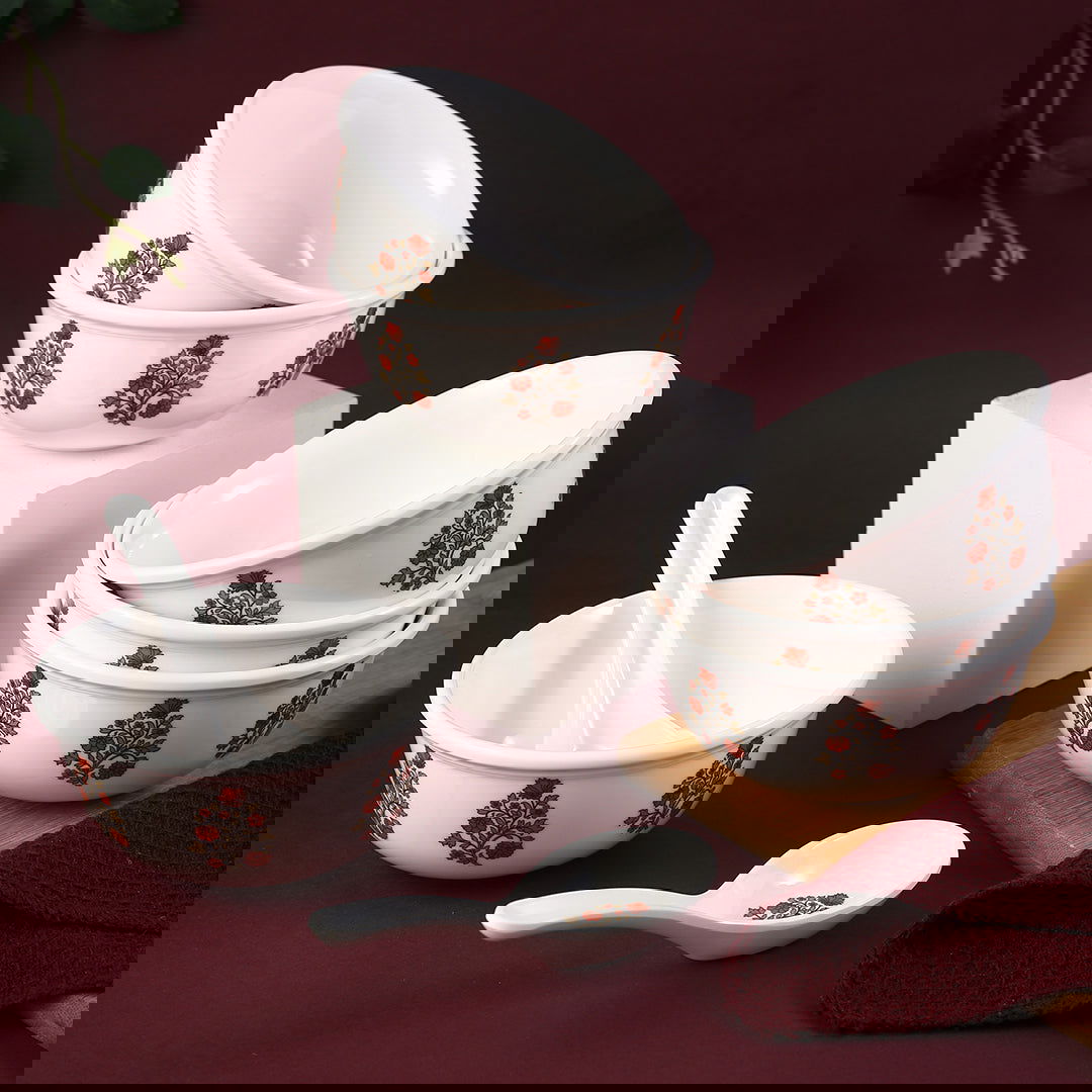 Venice Soup Bowl Royal Red (Set of 6) – Wonderchef India