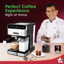 Load image into Gallery viewer, Regenta Automatic Coffee Maker, 20-bar with Auto-Frother, 2 Year Warranty