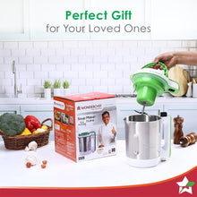Load image into Gallery viewer, Soup Maker 1L, 800W, Green and Silver, Easy to use,
