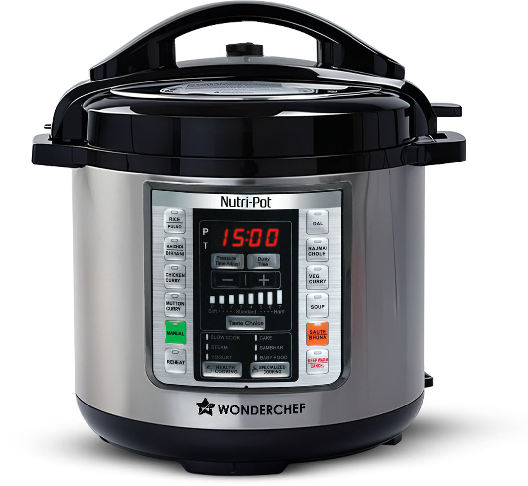 Wonderchef Nutri-Pot 6L | Smart Pressure Cooker Online