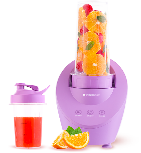 Magneto Blender | Smoothie & Juice Maker | World’s Safest with Magnetic Induction Tech | Variable Speed | Automatic with 60-sec auto-stop | Portable with Sipper Jar | 2-Year Warranty