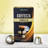 Coffeeza Vanilla 100% Arabica Flavoured Aluminium Coffee Capsules