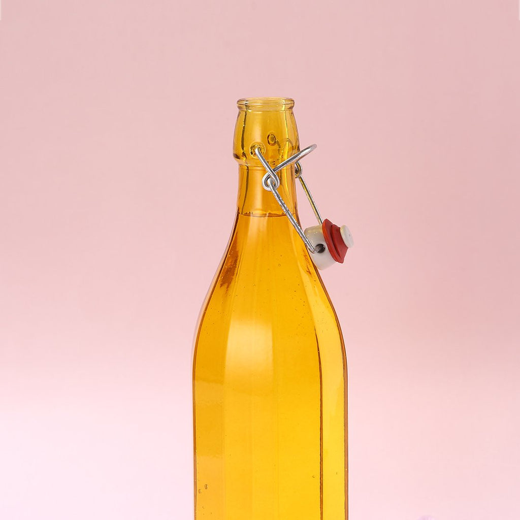Bormioli Water Bottle - Yellow - 1L