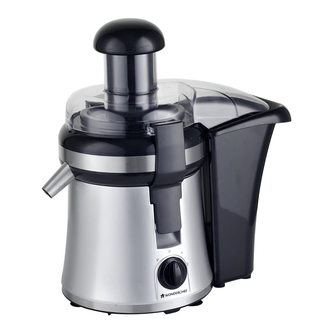 Compact clearance juicer machine