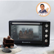Load image into Gallery viewer, Oven Toaster Griller (OTG) - 40 Litres, Black - with Rotisserie,Auto-shut off, heat-resistant tempered glass, Multi-stage heat selection