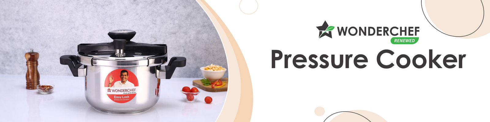 Wonderchef Renewed Pressure Cookers