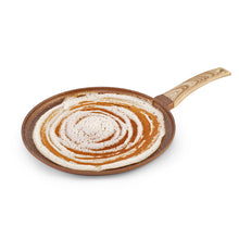Load image into Gallery viewer, Duralife Die-cast 28 cm Dosa Tawa | 5 Layer Healthy Duramax Non-Stick Coating | Soft Touch Handle | Pure Grade Aluminium | PFOA Free | 2 Year Warranty | Copper