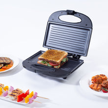 Load image into Gallery viewer, Prato Plus Griller Auto Temp Control, LED indicator | 800 W | Non-stick Coated Plates | Oil Free Toasting| Easy to Clean| 1 Year Warranty