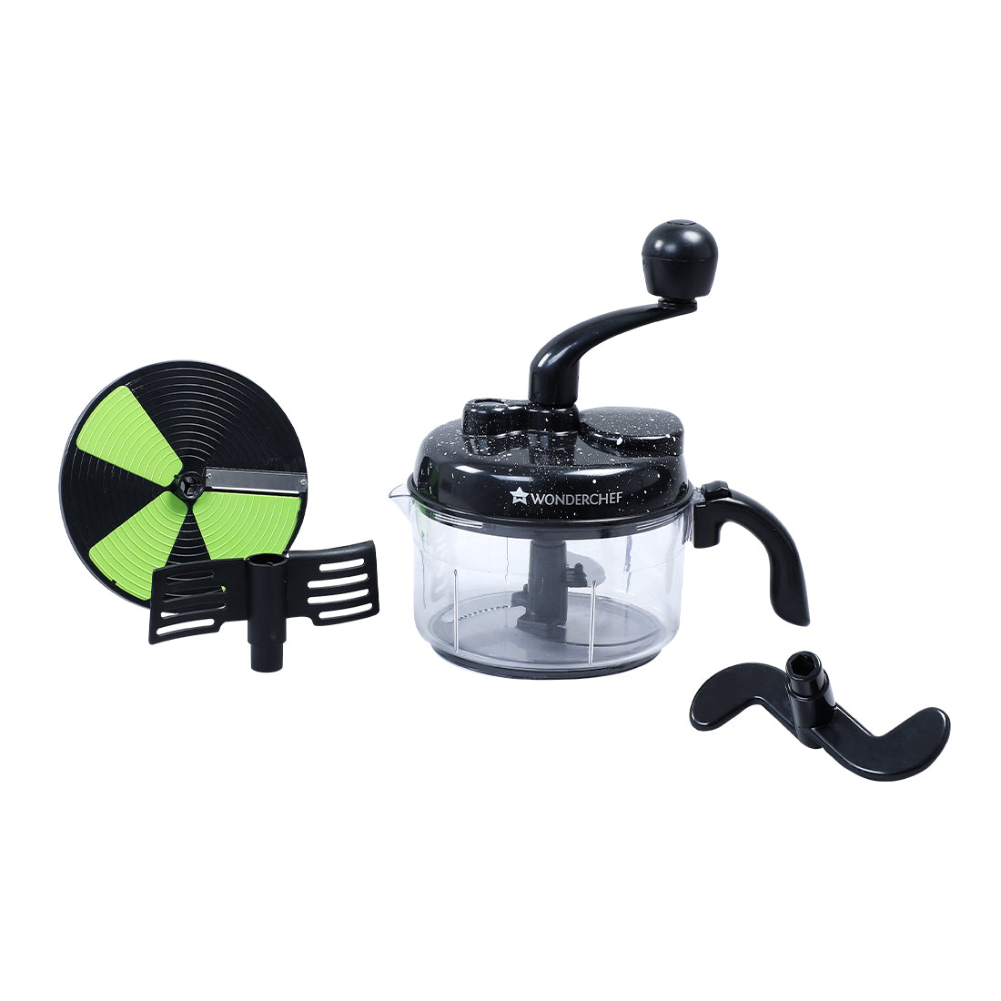 Wonderchef Renewed Turbo Dual Speed Food Processor, Multi-purpose, High Speed, Chop Veg...