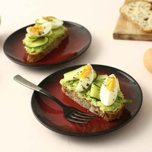 Load image into Gallery viewer, Royal Velvet Grill Pan + Teramo Serving Quarter Plates