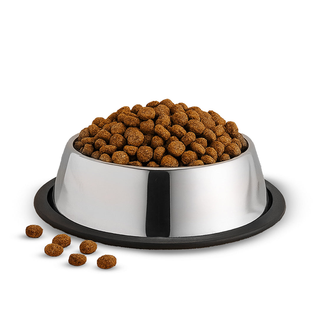 Ambrosia Stainless-steel Pet Bowl, Feeding Bowl for Dogs Cats Rabbits Puppies, 700 ml, ...