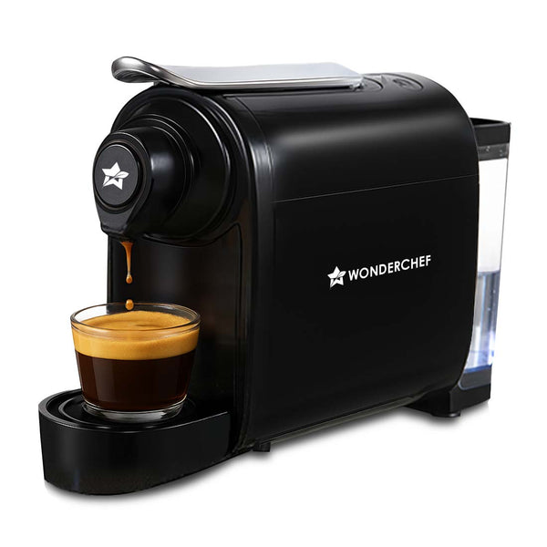 Regalia Capsule Coffee Machine with Frother | Perfect Coffee Base | Compatible with Starbucks and Coffeeza Capsules | 3 Coffee Shot options - Ristretto, Espresso, Lungo | Patented Capsule Ejection System | 1400W | 2 Year Warranty