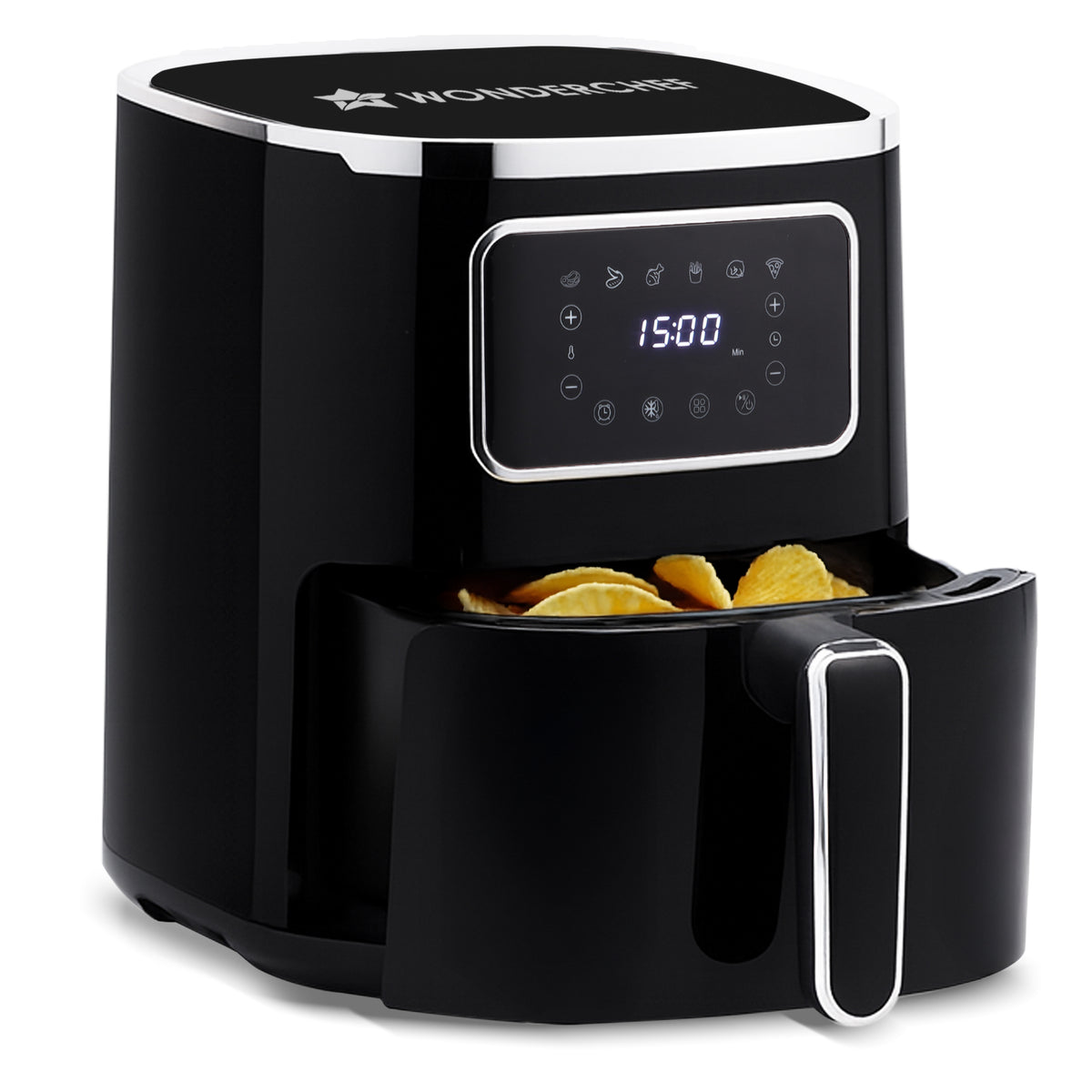 Platinum 5L Digital Air Fryer | 1500W | 7 Preset Menus | 90% less fat | Rapid Air 360° ...
