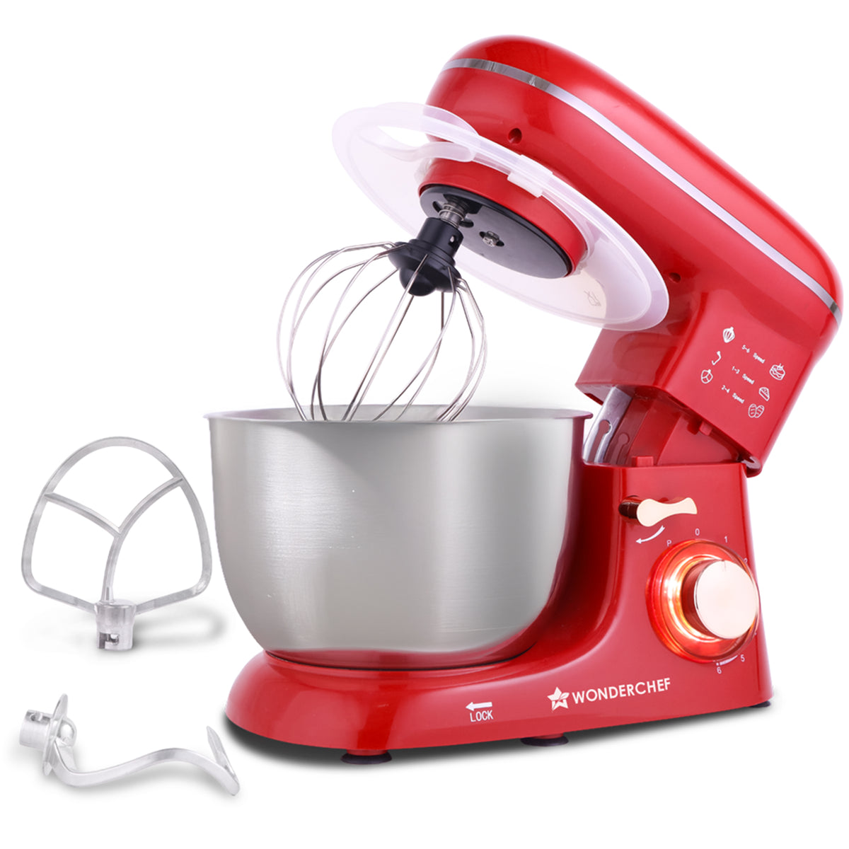 Regalia Stand Mixer | 4.5L Stainless-steel Bowl | Whisk, Whip, Beat, Mix | For Cake & P...