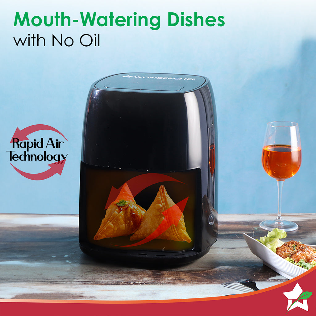 Neo Digital Air Fryer, 4.5L, 1500W, Rapid Air Technology for Healthy