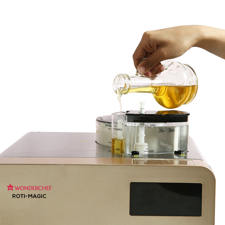 Magicook Roti Maker Roti Magic | Fully Automatic Roti maker machine by Wonderchef