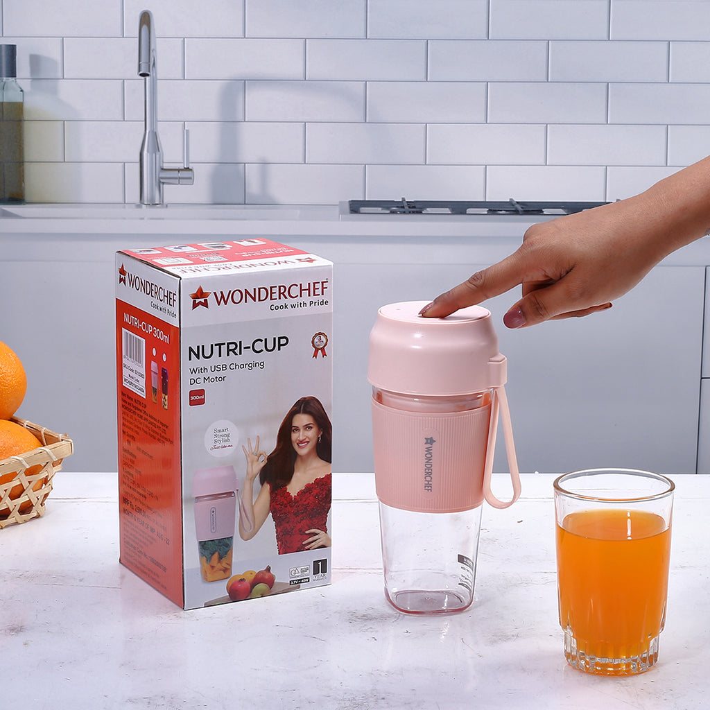 Nutri-Cup Portable Blender, USB Charging, Smoothie maker