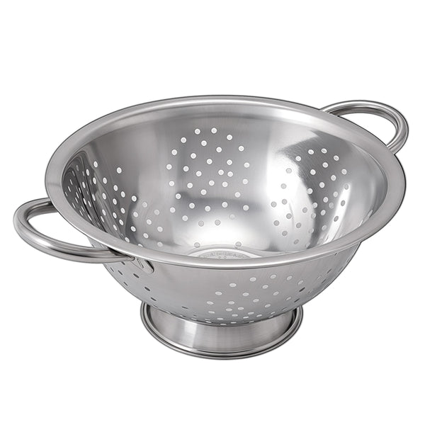 Ambrosia Rice and Vegetable Strainer | 3 L Capacity | Food-grade Stainless-steel |Multi-purpose Kitchen Tool – For Straining & Rinsing Rice, Veggies, Pasta | Easy to Clean | 1-Year Warranty