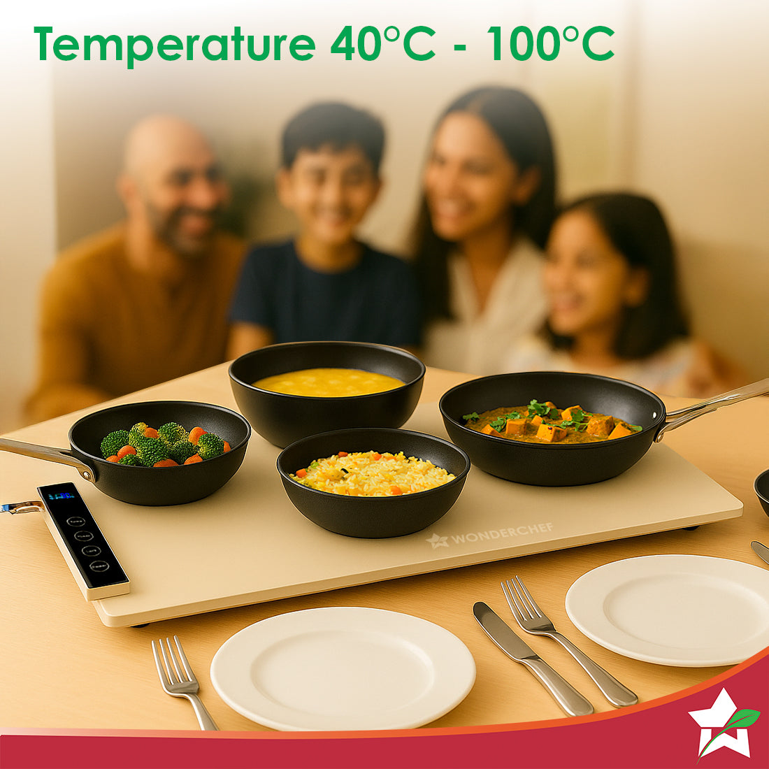 Wonder Mat WonderMat Rollable Silicone Food Warming Mat, 250W