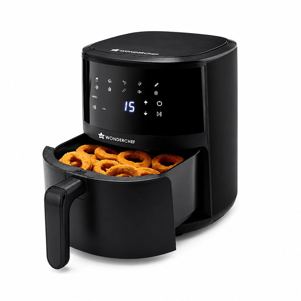 Platinum Digital Air Fryer for Kitchen, 4.5L, 1380W, Rapid Air Technology, 10 Pre-Set F...
