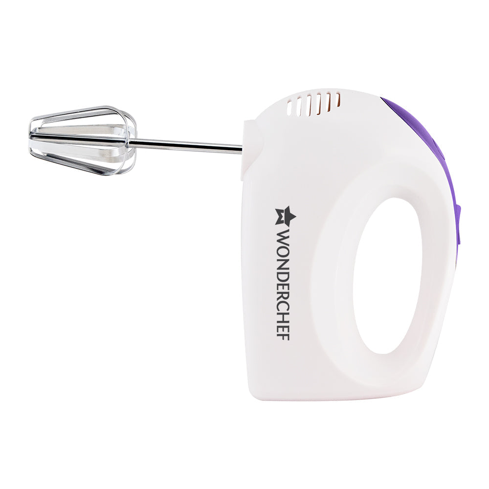 Acura Plus 200 W Electric Hand Mixer I 5 Speed Option | 2 Years Warranty | White