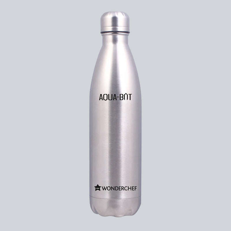 Aqua-Bot, 500ml, Double Wall Stainless Steel Vacuum Insulated Hot and Cold Flask, Spill...