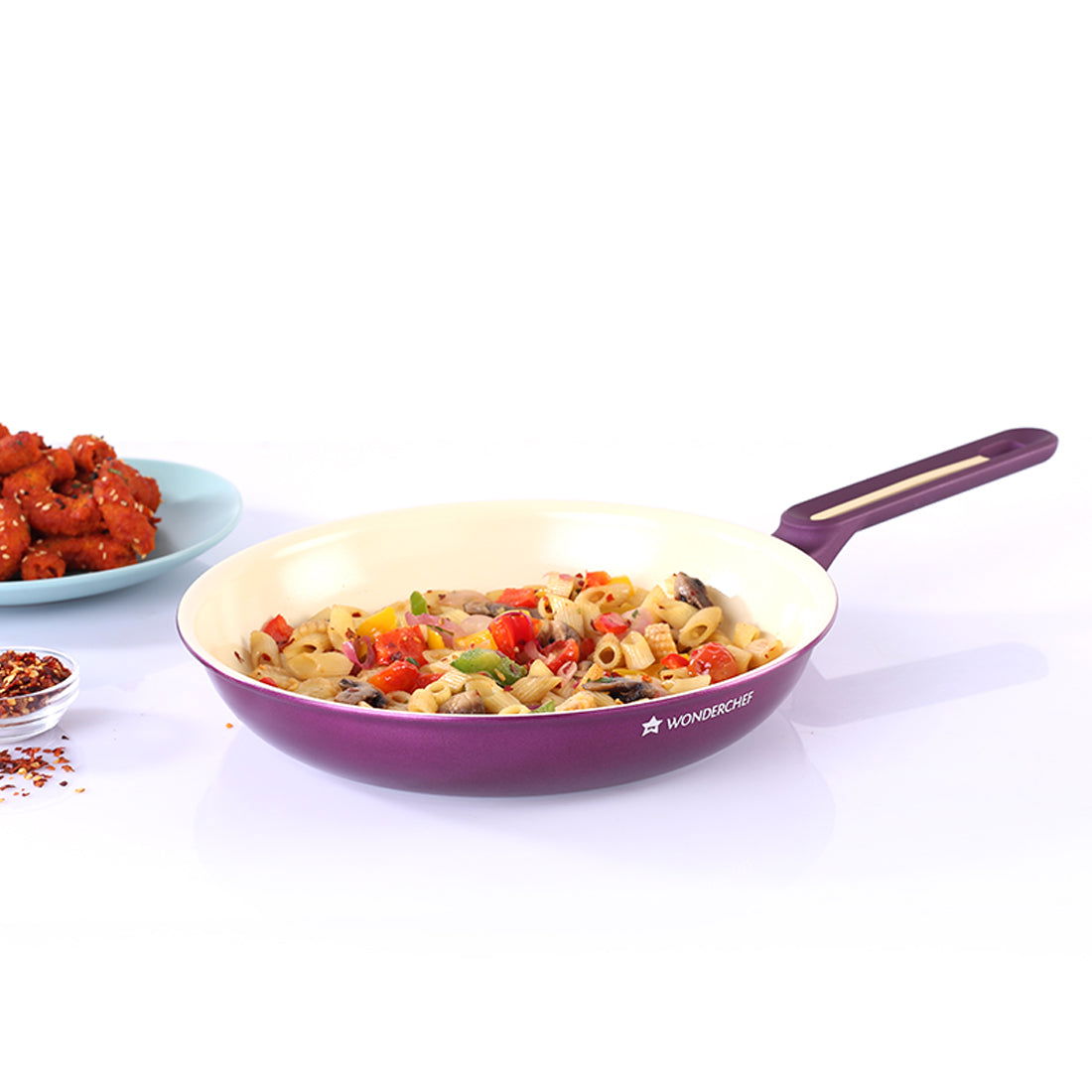 Bellagio Fry Pan | Healthy Ceramic Coating | Non-Toxic | PFAS and PFOA Free | 3mm Thick...