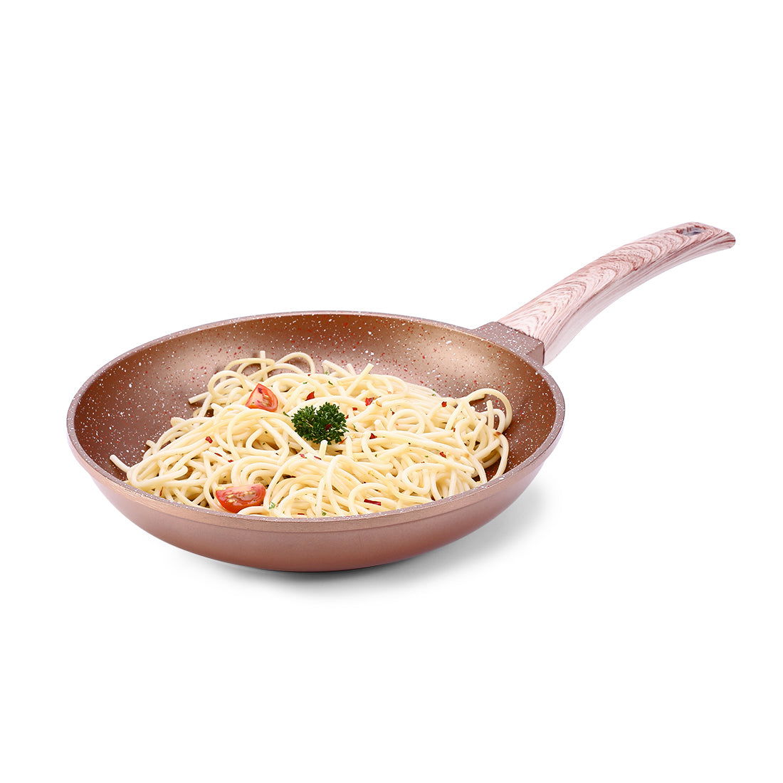 Duralife Die-cast 24 cm Fry Pan | 5 Layer Healthy Duramax Non-Stick Coating | Soft Touc...