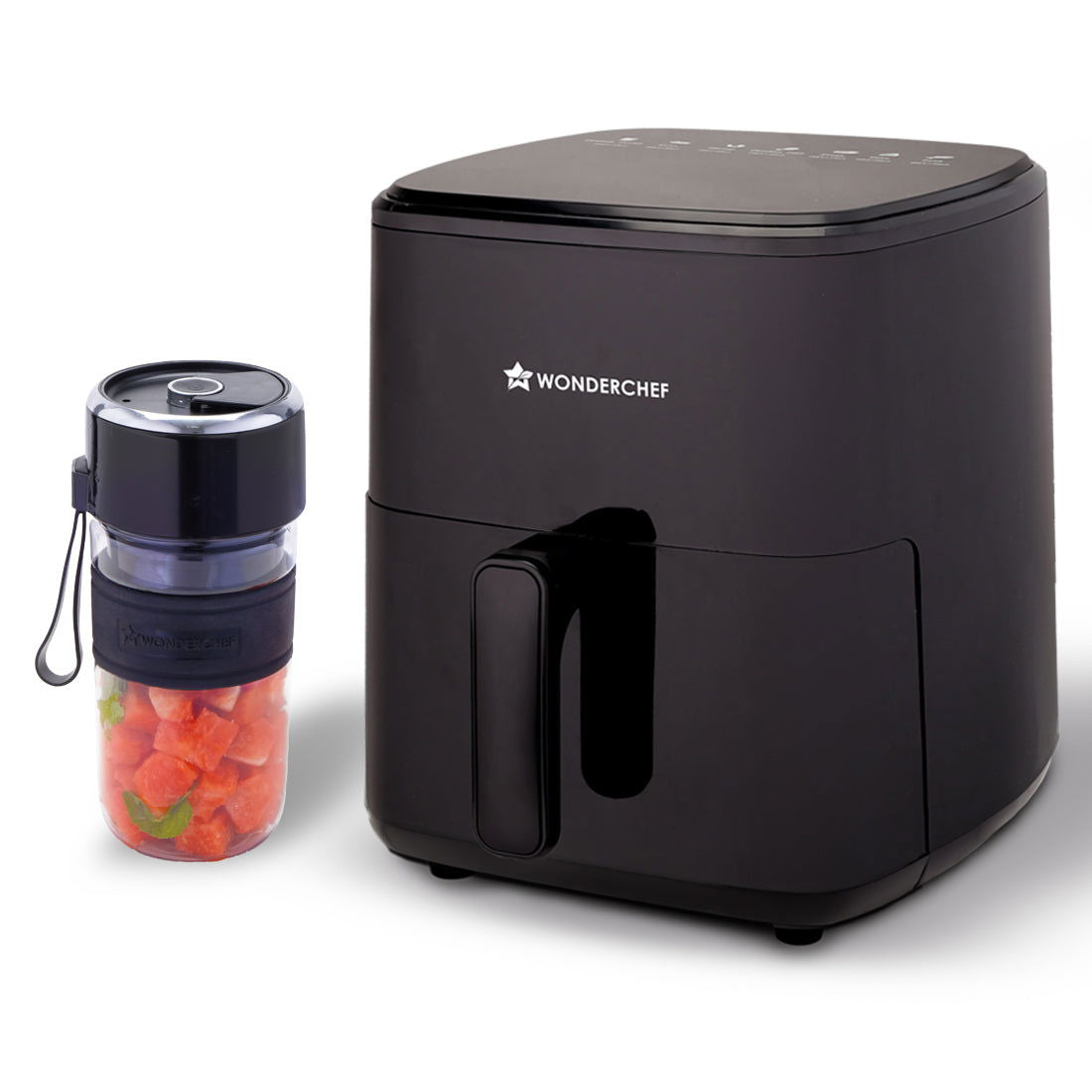 Evita Air Fryer + Nutri-cup Zip Portable Blender | Festive Gift | 5L Air Fryer Capacity...