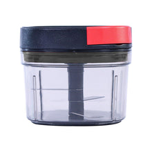 Load image into Gallery viewer, Glory String Chopper with 3 Sharp Stainless Steel Blades 600 ml, Anti Slip Silicone, Compact, Air tight lid, 1 Year Warranty