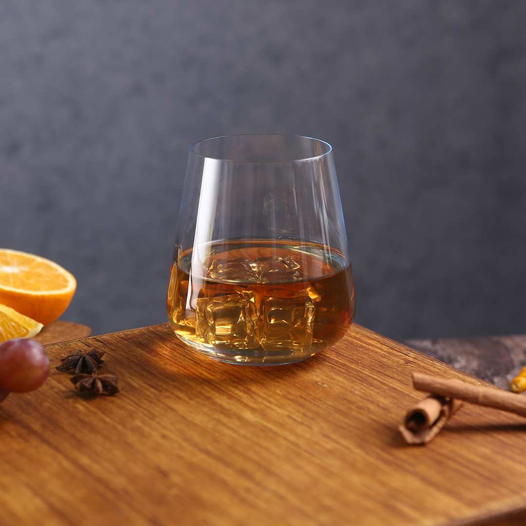 Modena Whiskey Glass Blue 400 ml (Set of 6) – Wonderchef India