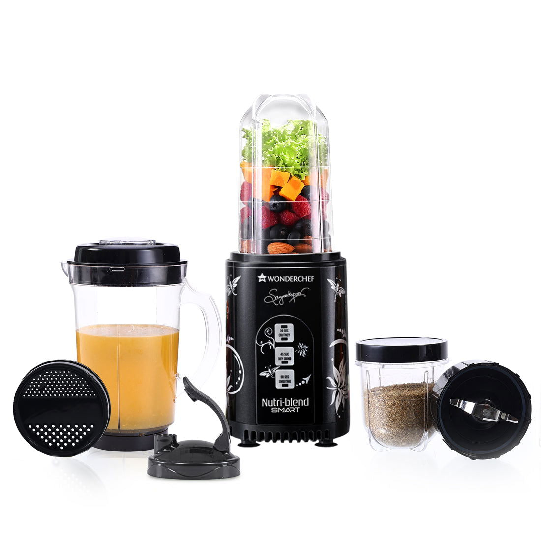 Nutri Blend Smart 3 Jar Automatic Mixer Grinder with Dual Pulse Function|22000 RPM|100%...