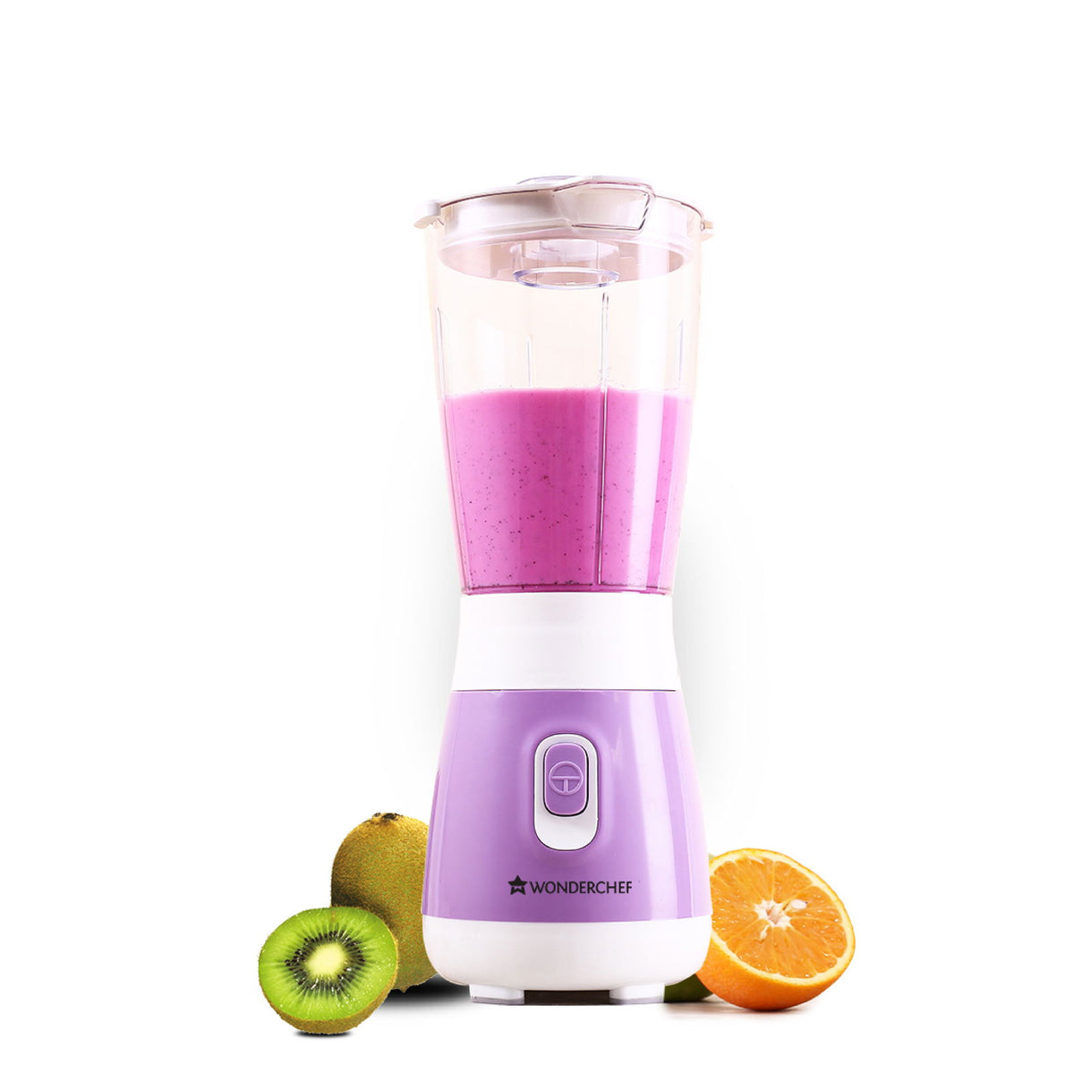 Orchid Personal Blender, 250W Copper Motor, 600ml Transparent Jar, Stainless Steel Blad...