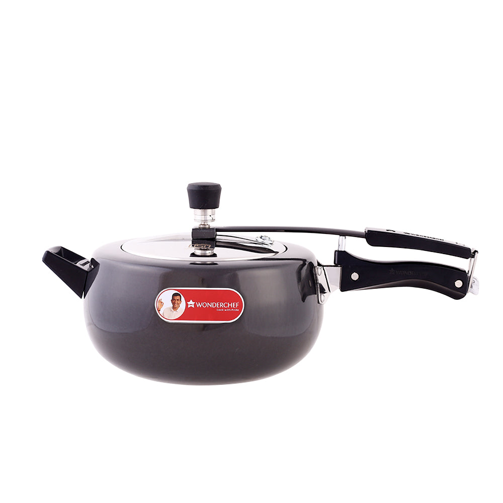 Taurus Hard Anodized 5L Inner Lid Pressure Cooker, SS Lid, Cool Touch Handles for Durab...