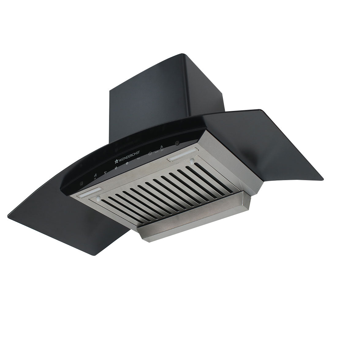 Ultima 90cm 1200 m3/hr Auto Clean Curved Glass Chimney | Baffle Filter | 1200M3/Hr powe...
