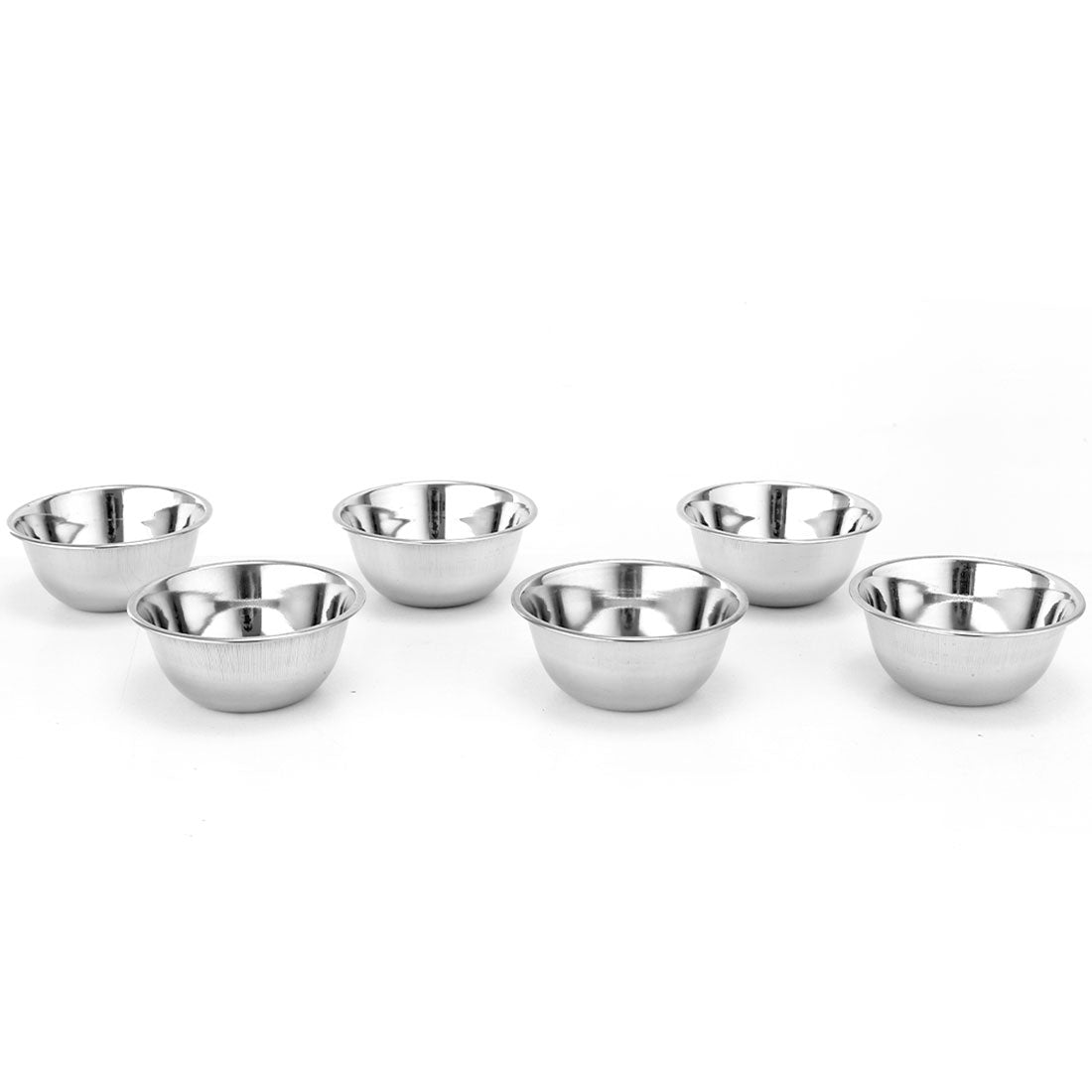 Venice Stainless Steel Bowl Set of 6 | Classic Design and Gloss Finish | 100% Food-grad...