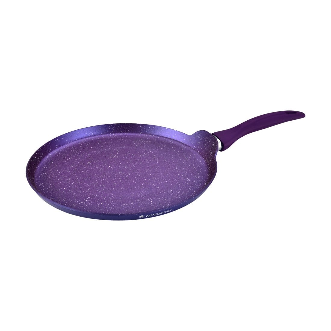 Wonderchef Renewed Blueberry Aluminium 28cm Dosa Tawa| Non-Stick | Induction Friendly C...