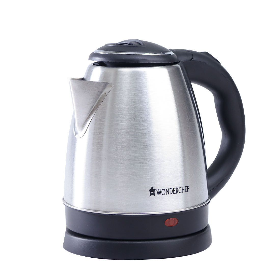 Wonderchef Renewed Crescent Electric Kettle | Stainless Steel | 1.5 Litres | Safety Loc...