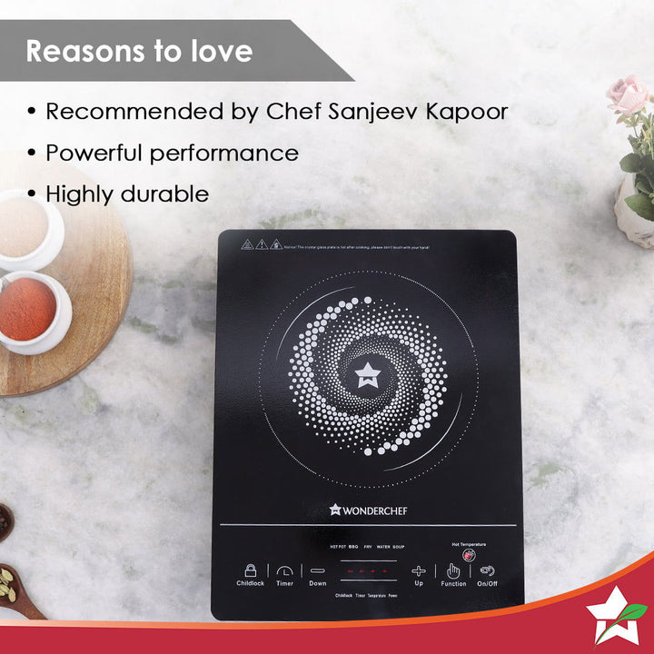 Wonder Cook Wonderchef Renewed Easy Cook 2000W Infrared Hot Plate