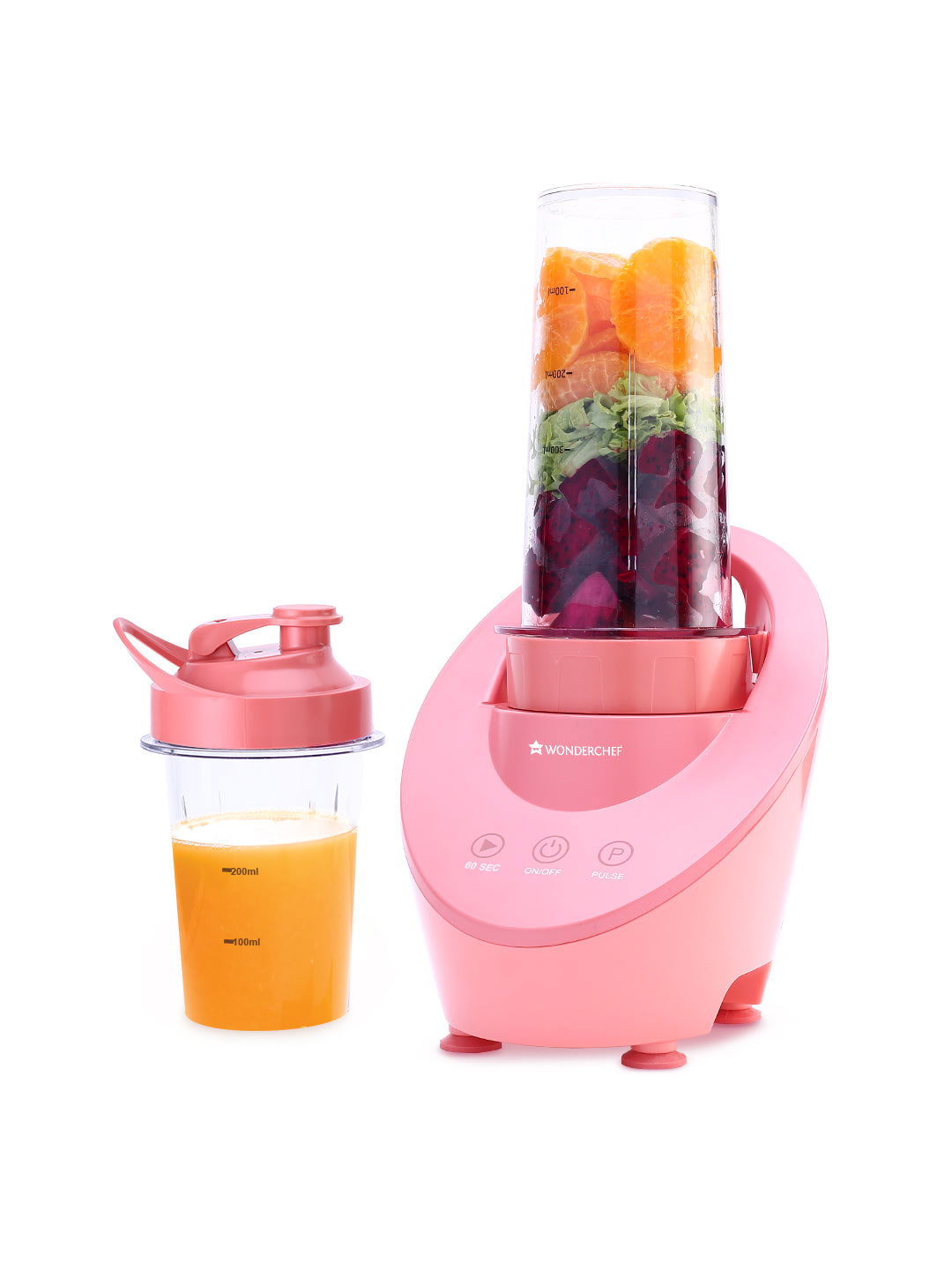 Wonderchef Renewed Magneto Blender | Smoothie & Juice Maker | World’s Safest with Magne...