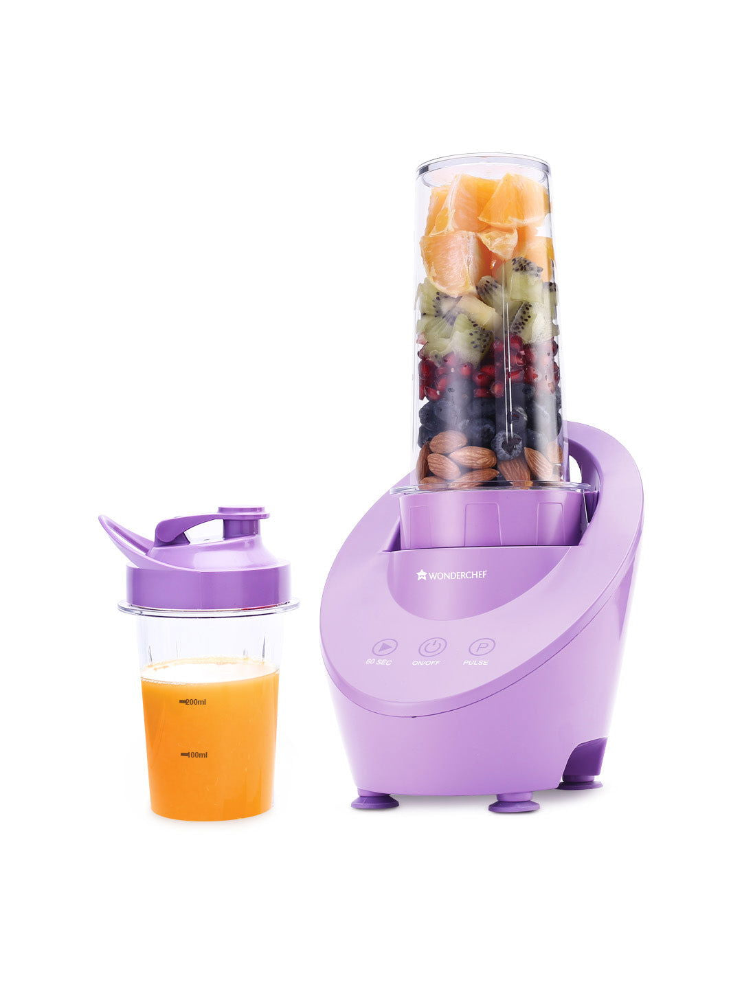 Wonderchef Renewed Magneto Blender | Smoothie & Juice Maker | World’s Safest with Magne...