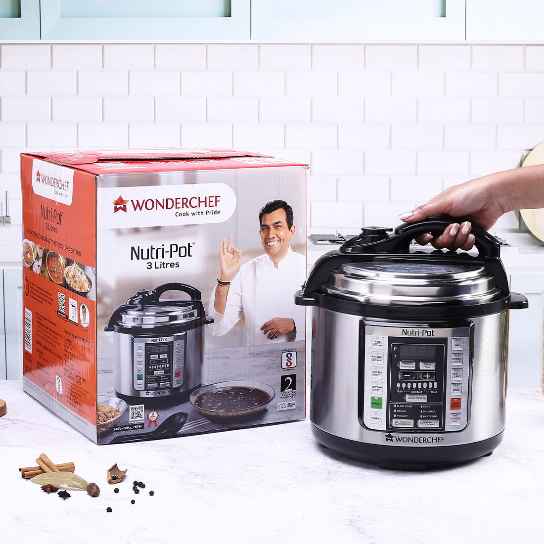 Wonderchef Nutri Pot 3L Kitchen Appliance Online Wonderchef India