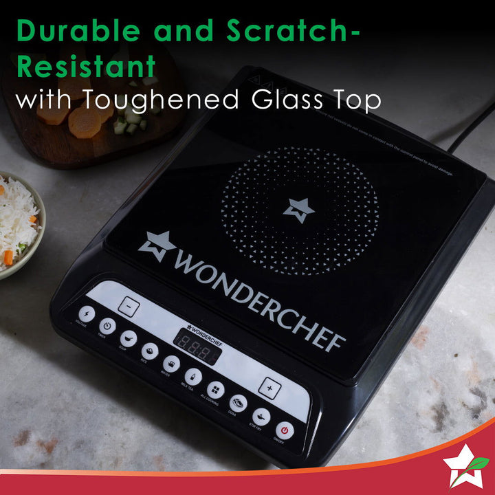 Wonderchef Wonderchef Renewed Power 1400W Induction Cooktop 11 Pre-Sets