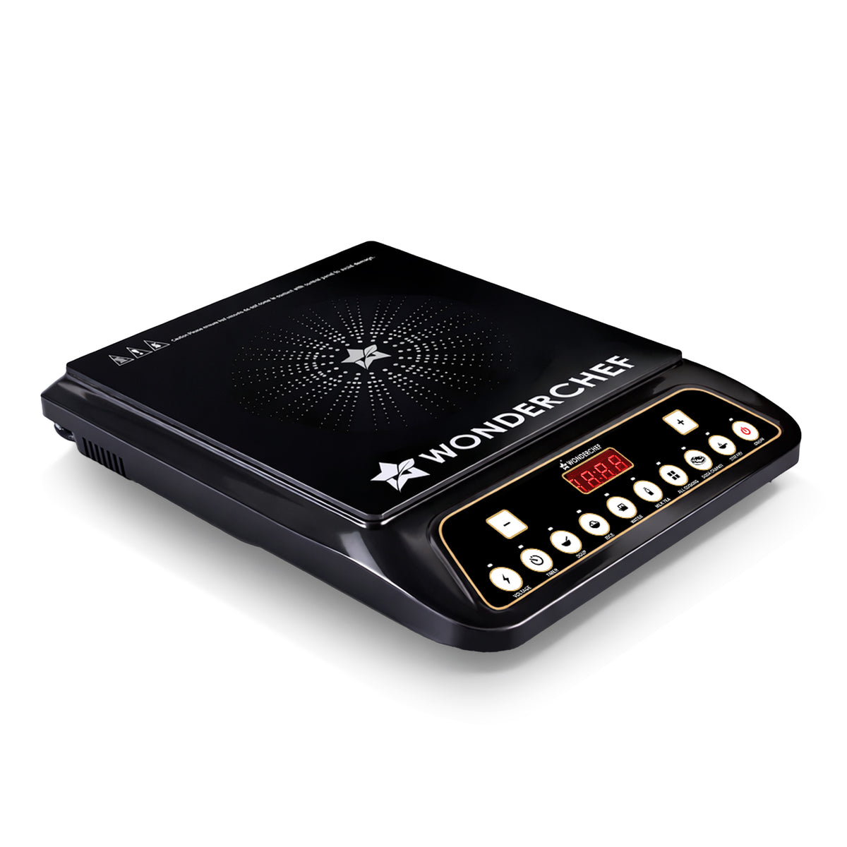 Acura 1400W Induction Cooktop with 11 Preset Functions, Push Touch Control Button Induc...