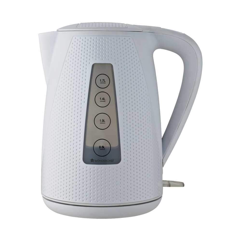 Regalia Monochrome 1.7L Electric Kettle, 220W, White
