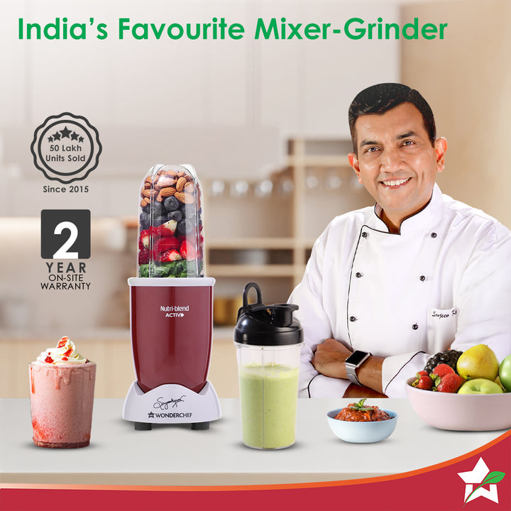 Nutri-blend Activ Mixer Grinder Blender, Smoothie Maker, 500W