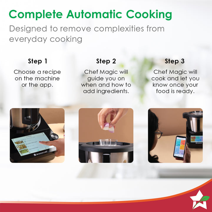 Wonder Cook Wonderchef Chef Magic - All-in-One Kitchen Robot – Wonderchef India
