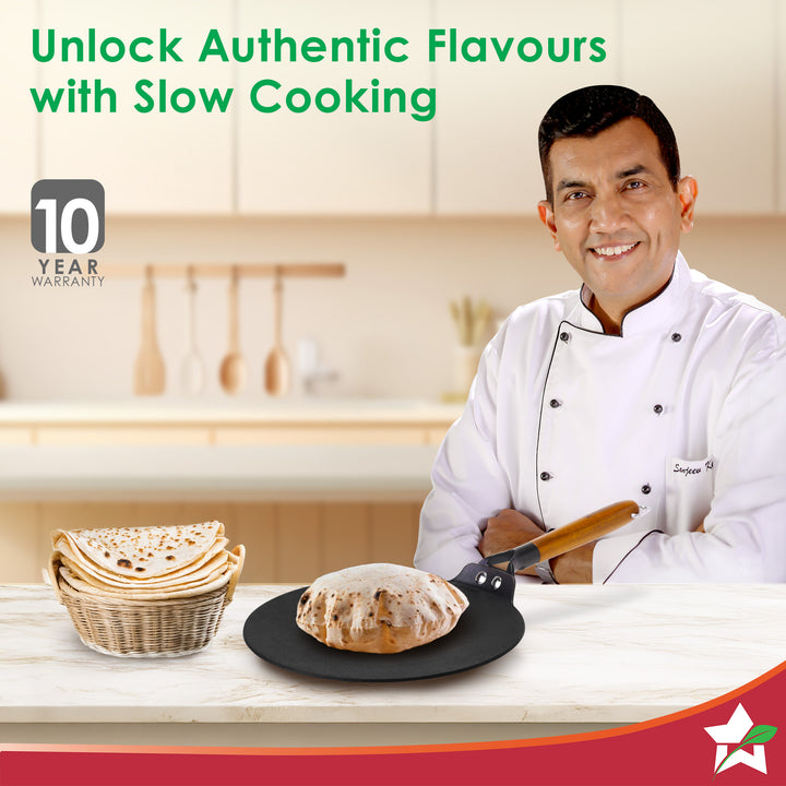 Buy Wonderchef Ferro 26cm Cast Iron Roti Tawa Online
